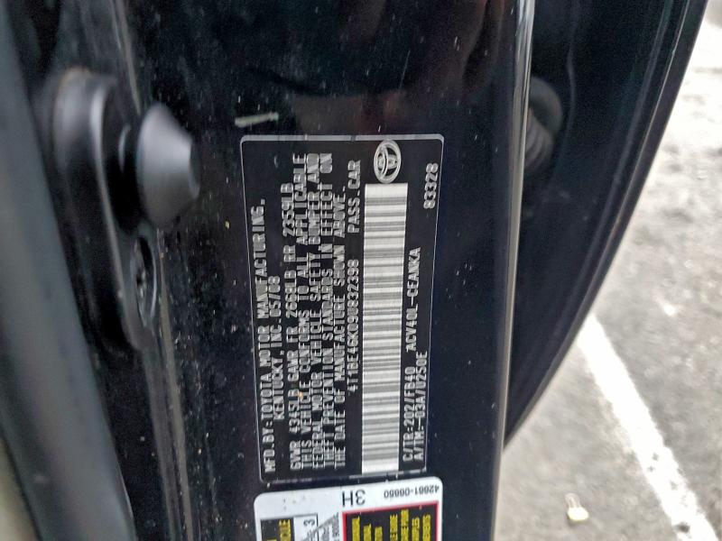 2009 TOYOTA CAMRY BASE #3309648933