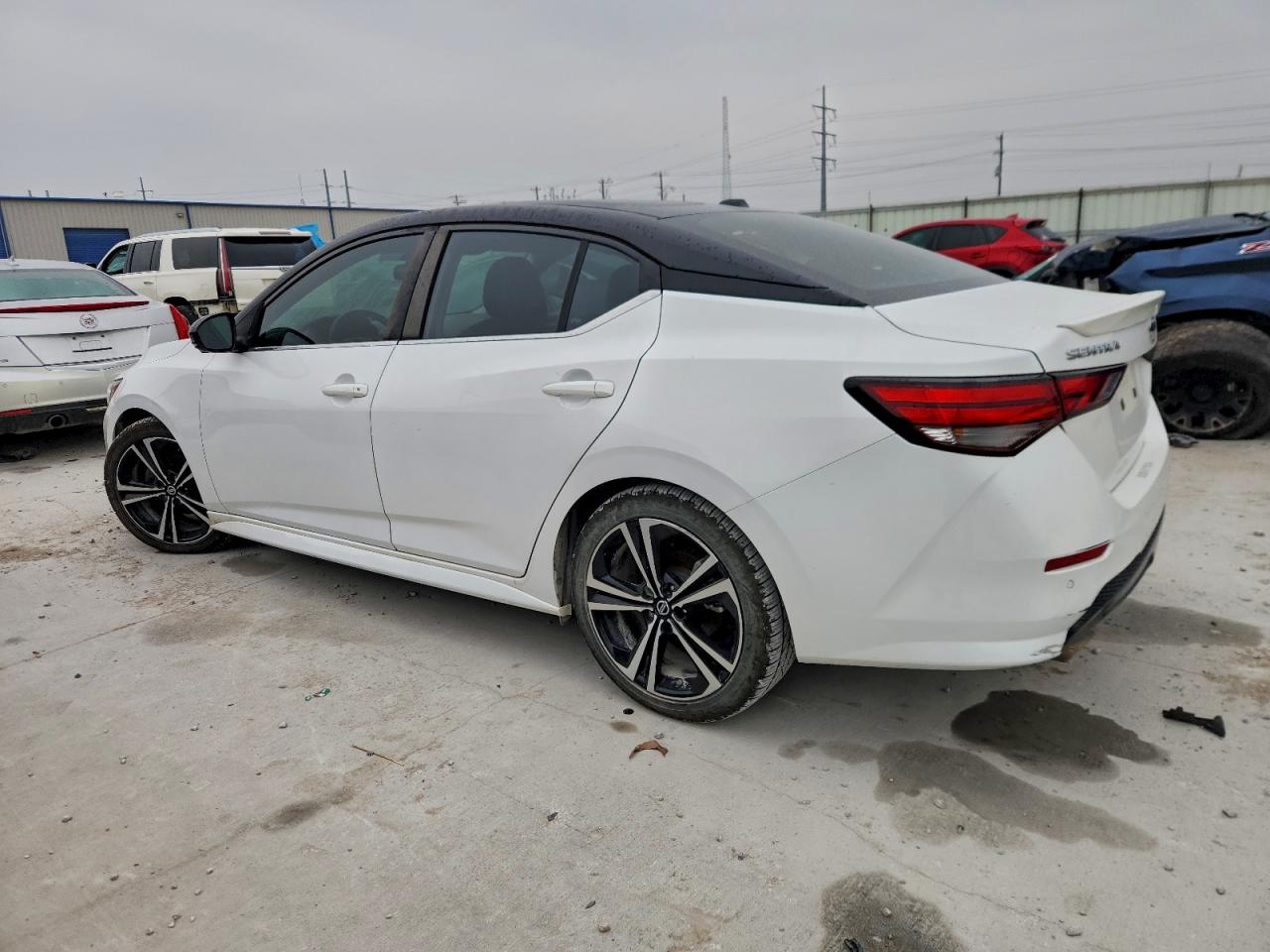 Lot #3304890562 2021 NISSAN SENTRA SR