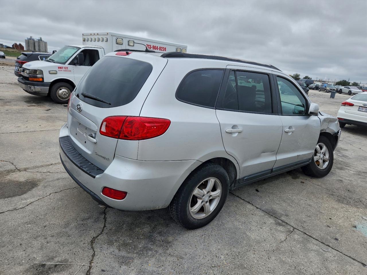 Lot #3318917916 2008 HYUNDAI SANTA FE G