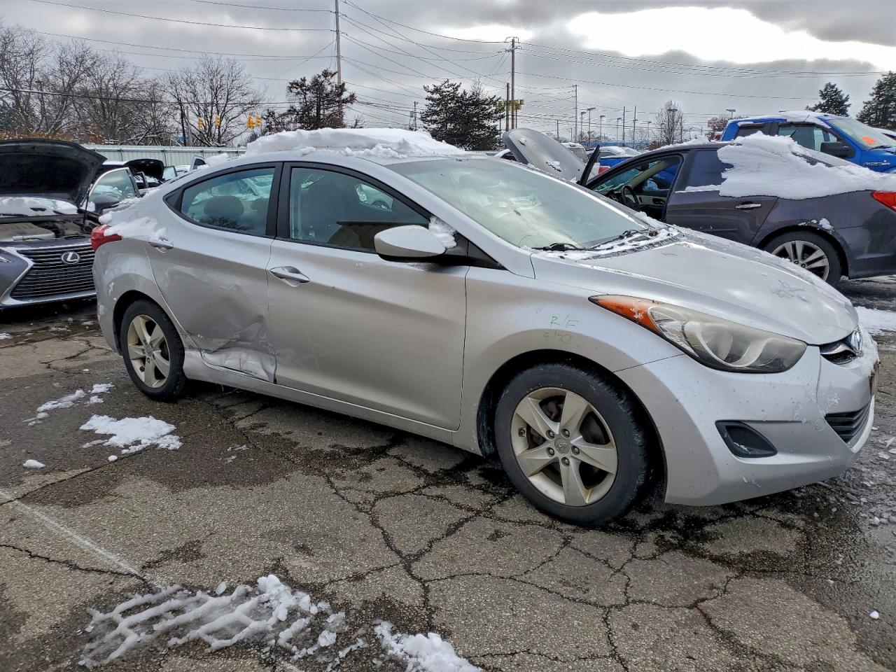 Lot #3309287652 2011 HYUNDAI ELANTRA GL