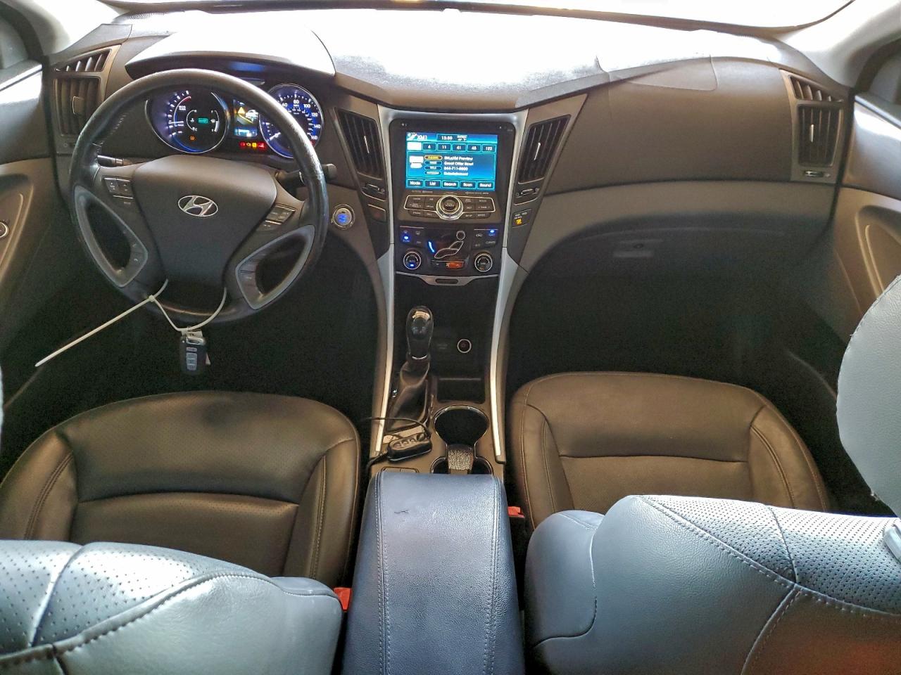 Lot #3315903112 2015 HYUNDAI SONATA HYB