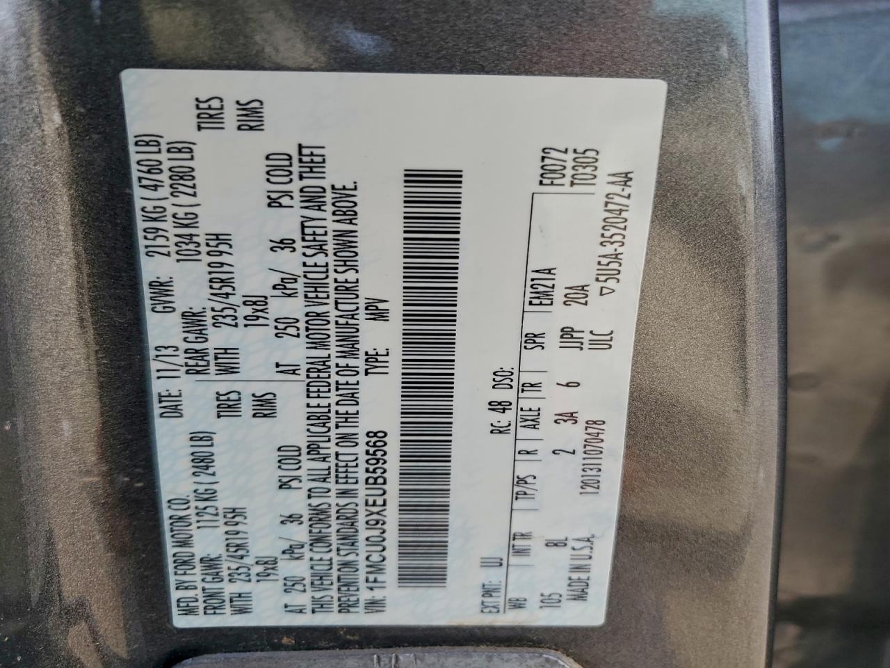 FORD ESCAPE TITANIUM