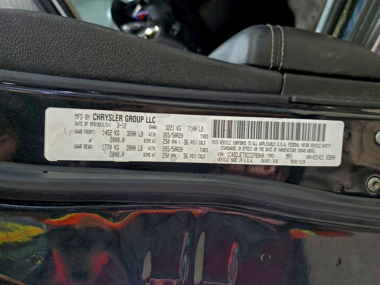 DODGE DURANGO CITADEL