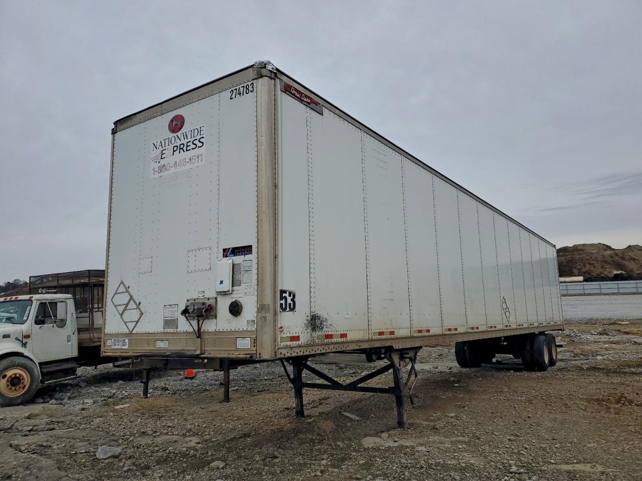 Lot #3317797107 2012 GREAT DANE 53 FT