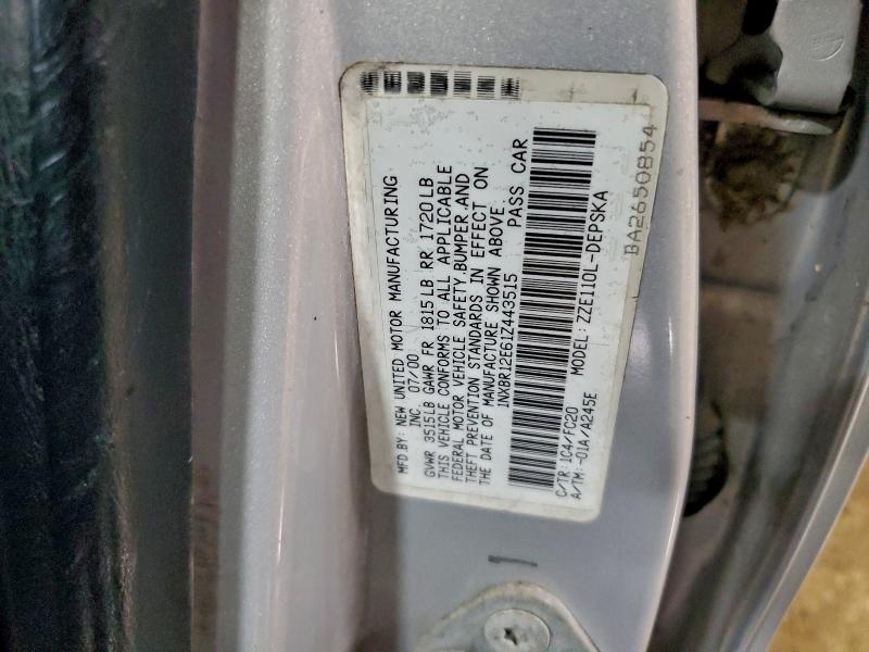 2001 TOYOTA COROLLA CE #3312594170