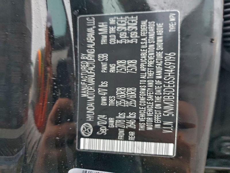 2025 HYUNDAI TUCSON SEL #3316034327