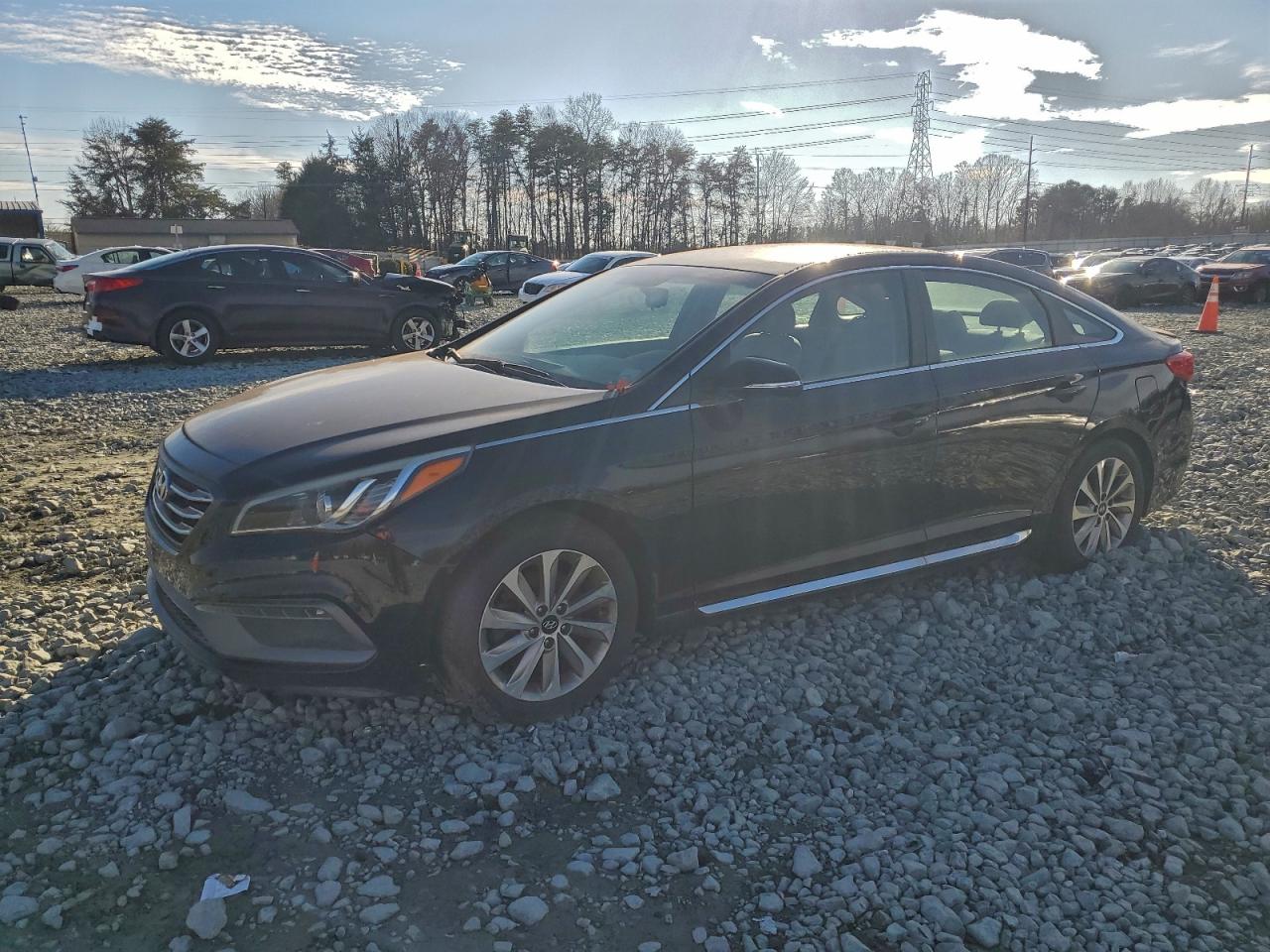 Lot #3311552251 2015 HYUNDAI SONATA SPO
