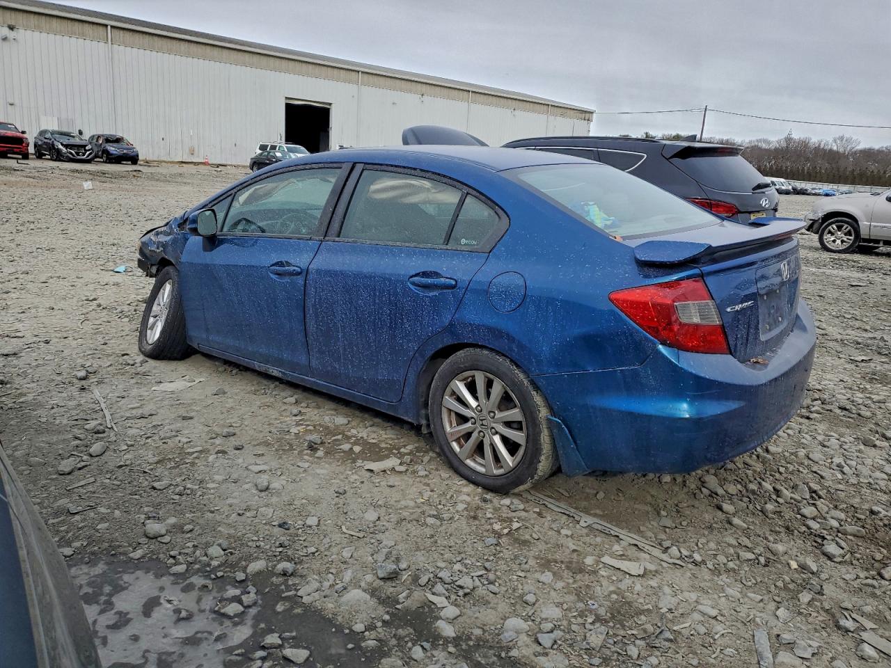 Lot #3315966081 2012 HONDA CIVIC EXL