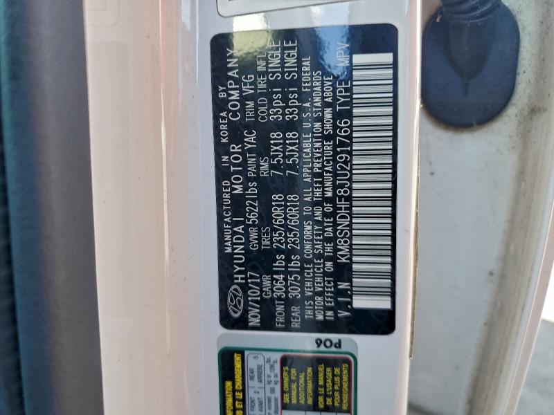 2018 HYUNDAI SANTA FE S #3310381957