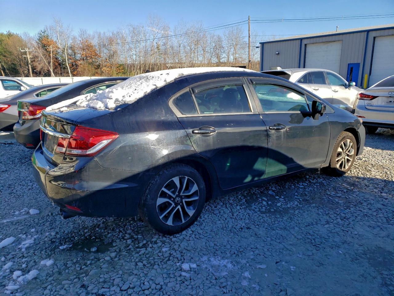 Lot #3309212618 2014 HONDA CIVIC EX