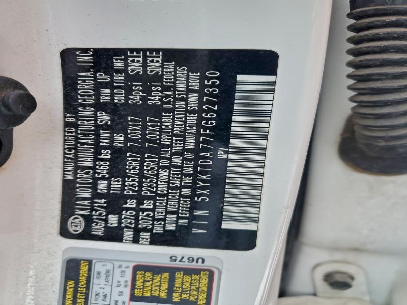 2015 KIA SORENTO LX #3313224244