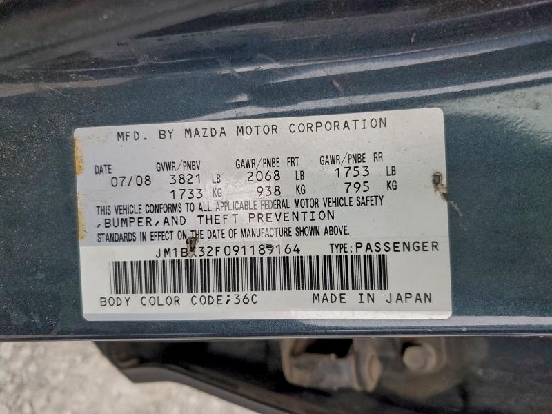 2009 MAZDA 3 I #3309725855