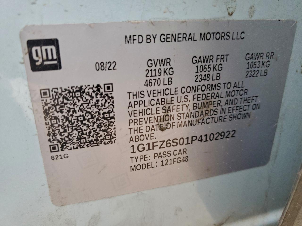 Lot #3302787898 2023 CHEVROLET BOLT EUV P