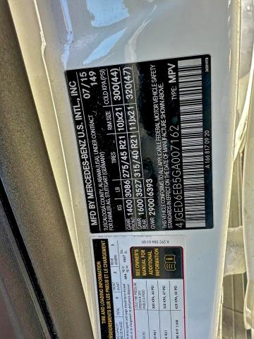 2016 MERCEDES-BENZ GLE COUPE #3303563929