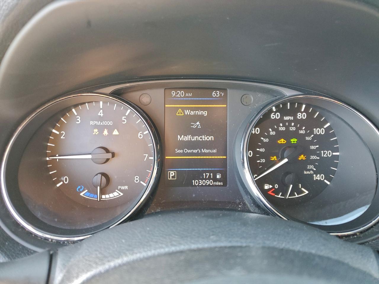 NISSAN ROGUE SV HYBRID