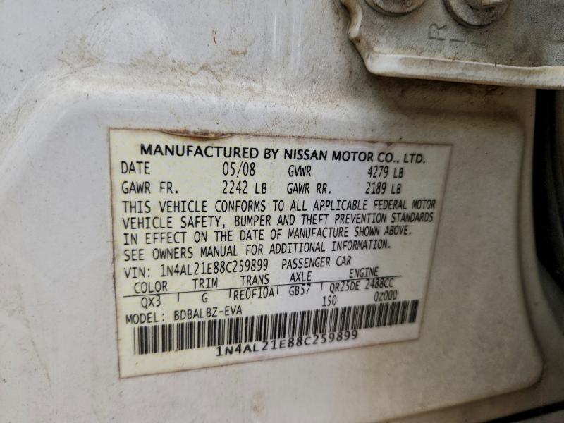 2008 NISSAN ALTIMA 2.5 #3302679007