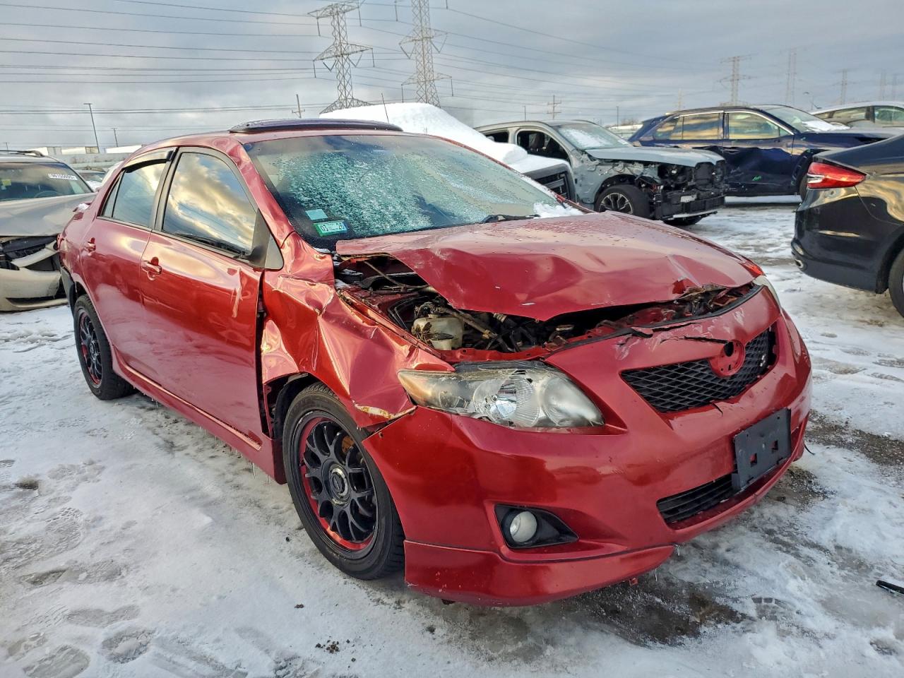 Lot #3311473235 2009 TOYOTA COROLLA BA