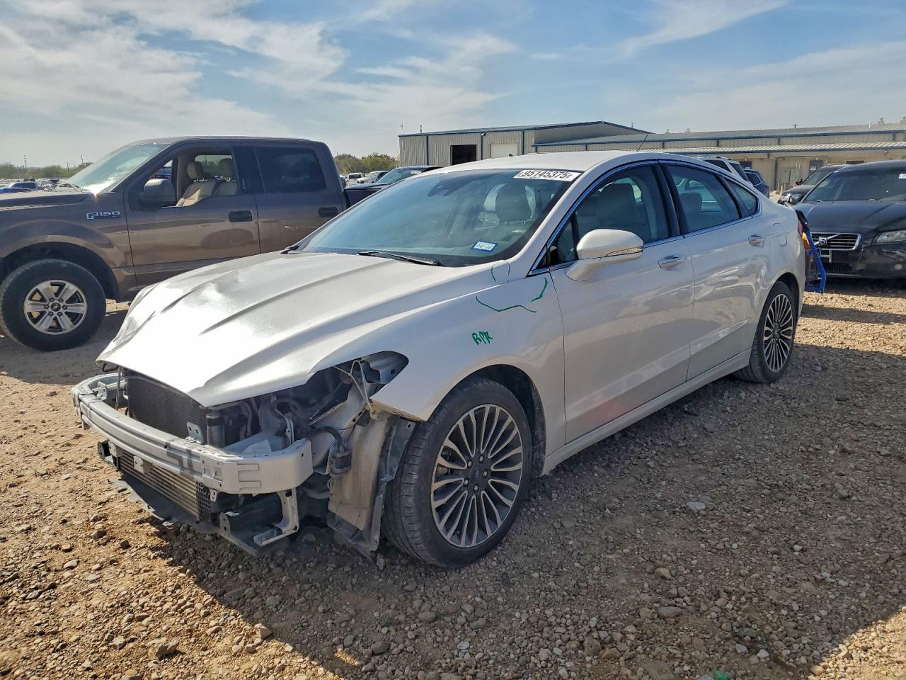 Lot #3311664237 2018 FORD FUSION TIT