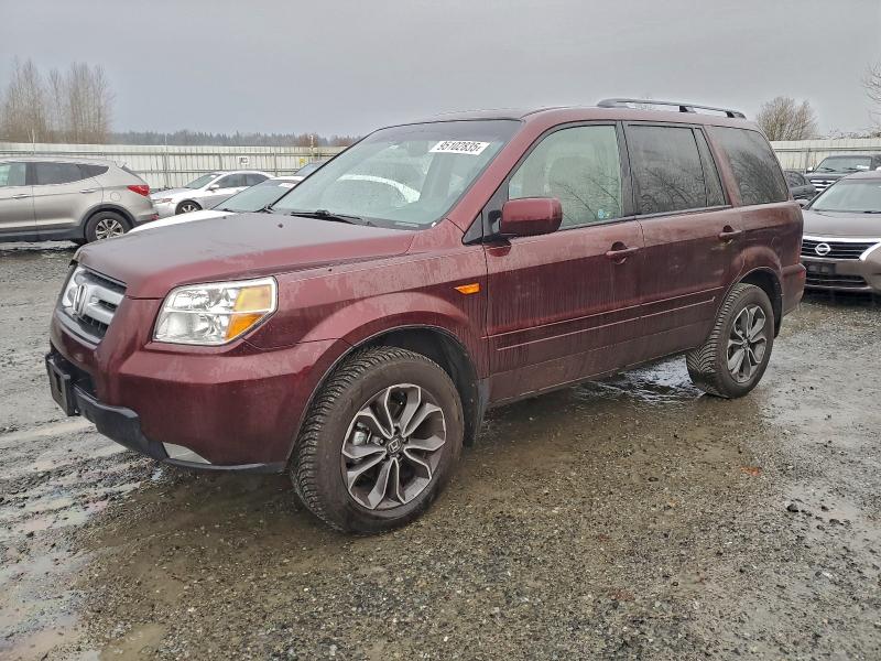 2007 HONDA PILOT EXL #3302664010