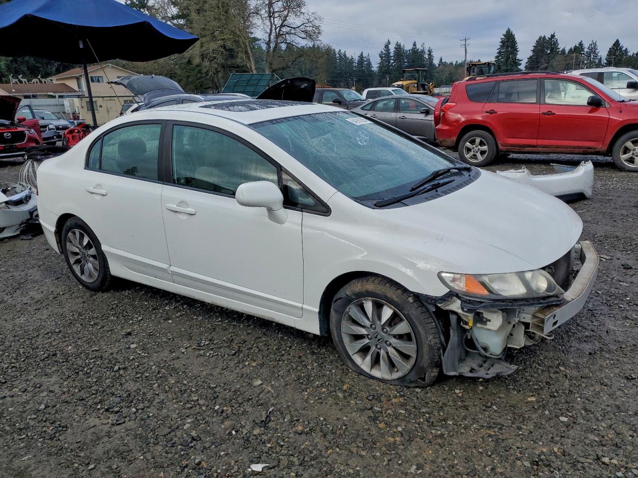 Lot #3305655764 2010 HONDA CIVIC EX
