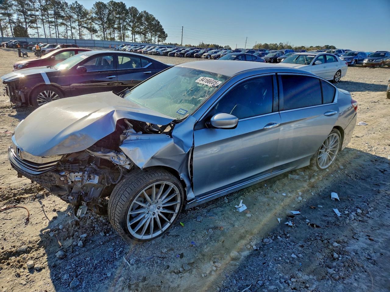 Lot #3305212019 2017 HONDA ACCORD SPO