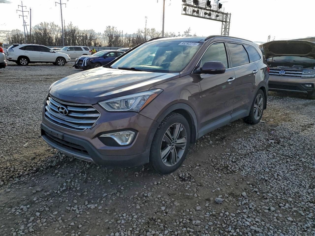 Lot #3302795959 2014 HYUNDAI SANTA FE G