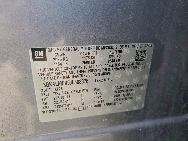 2018 GMC TERRAIN SL #3304670953