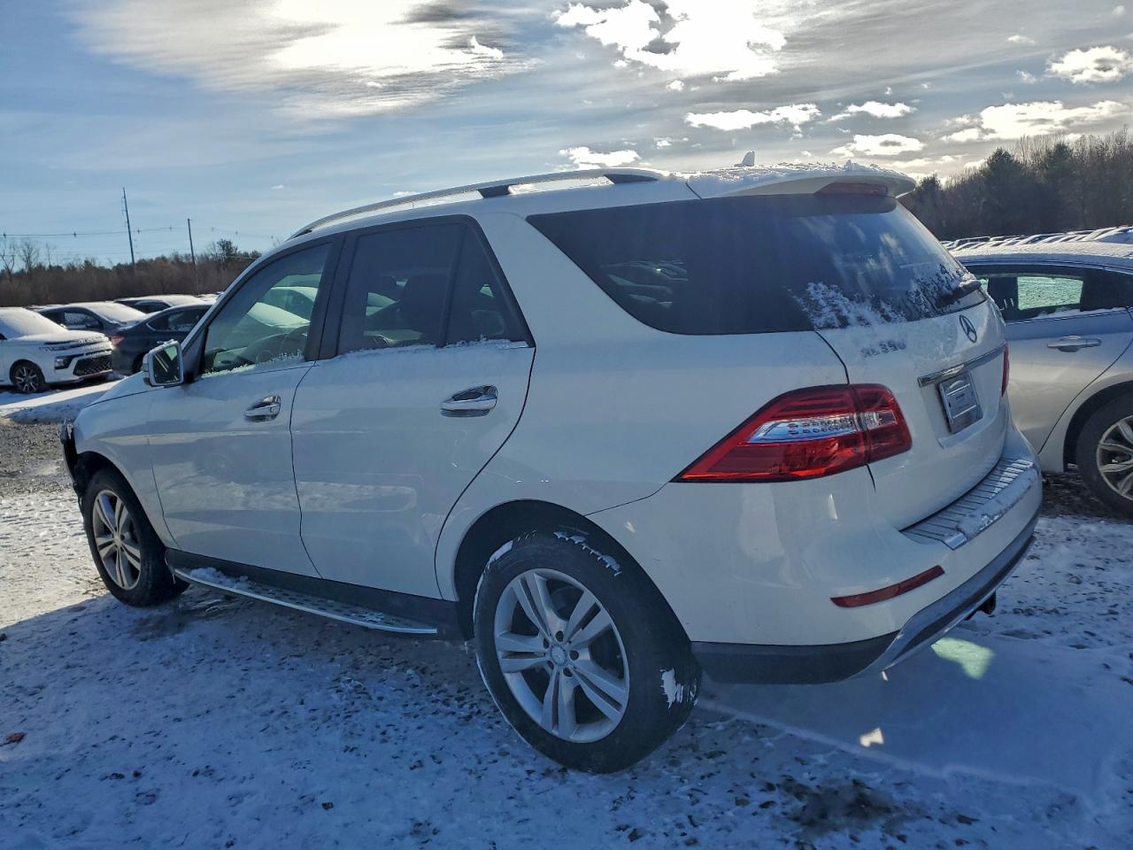 Lot #3316737406 2015 MERCEDES-BENZ ML 350 4MA