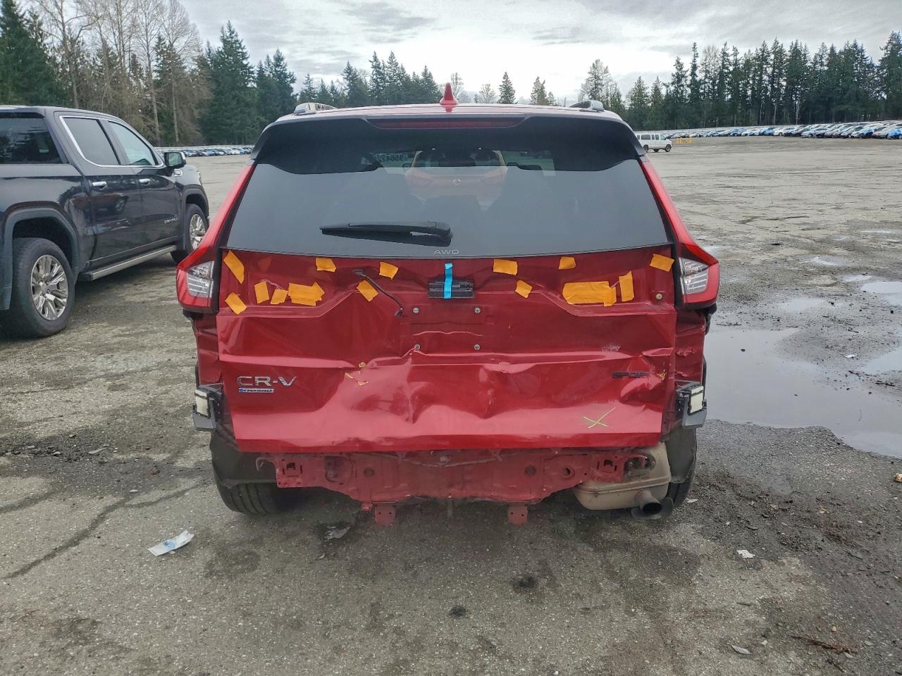 Lot #3318890922 2023 HONDA CR-V SPORT