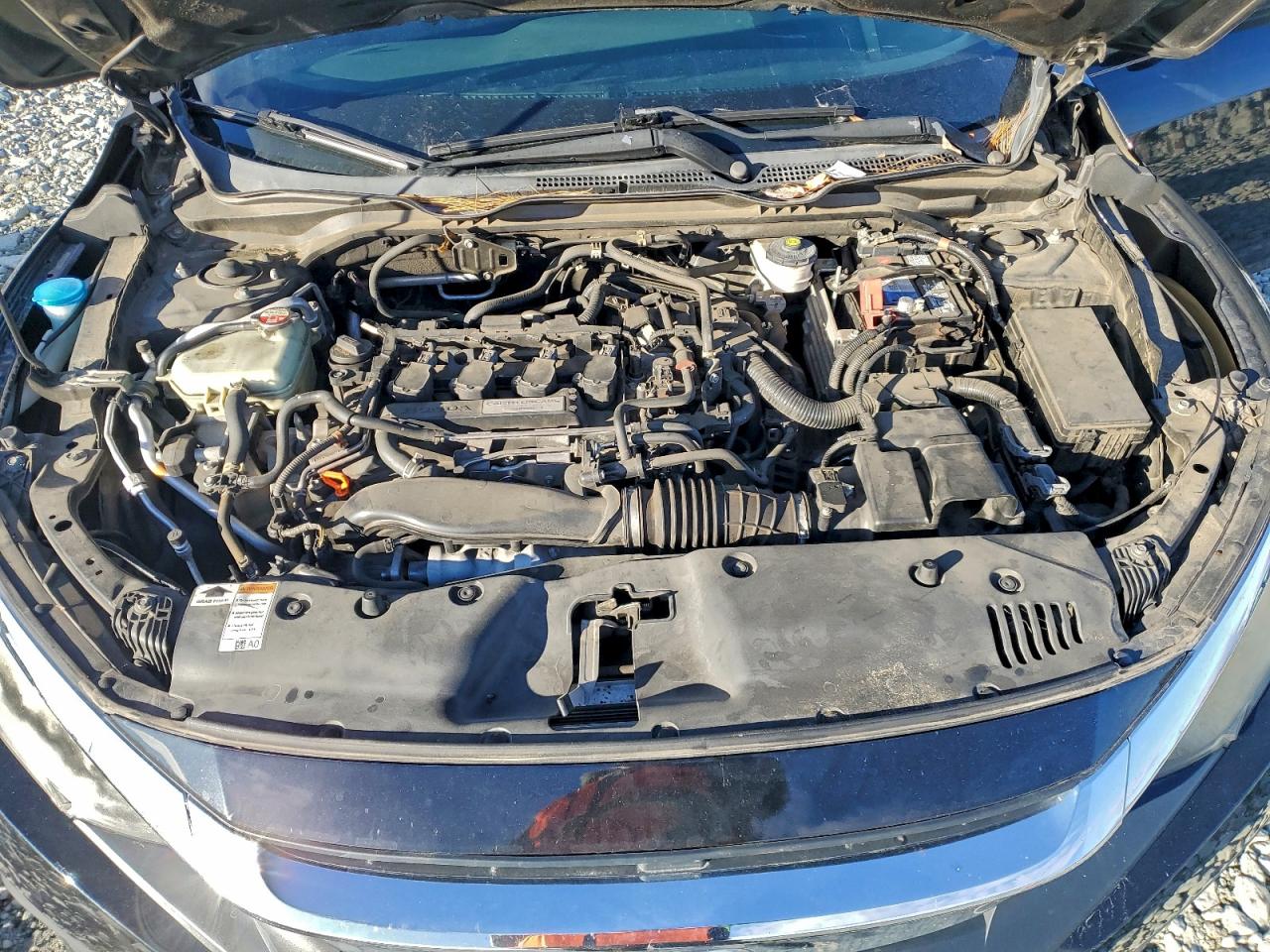 Lot #3312358787 2017 HONDA CIVIC EXL