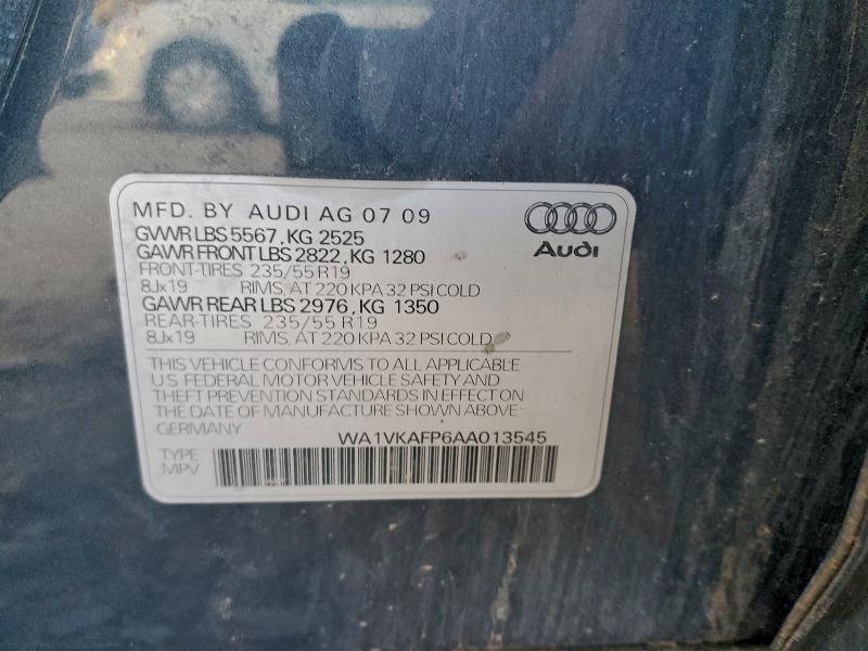 2010 AUDI Q5 PRESTIG #3303962716