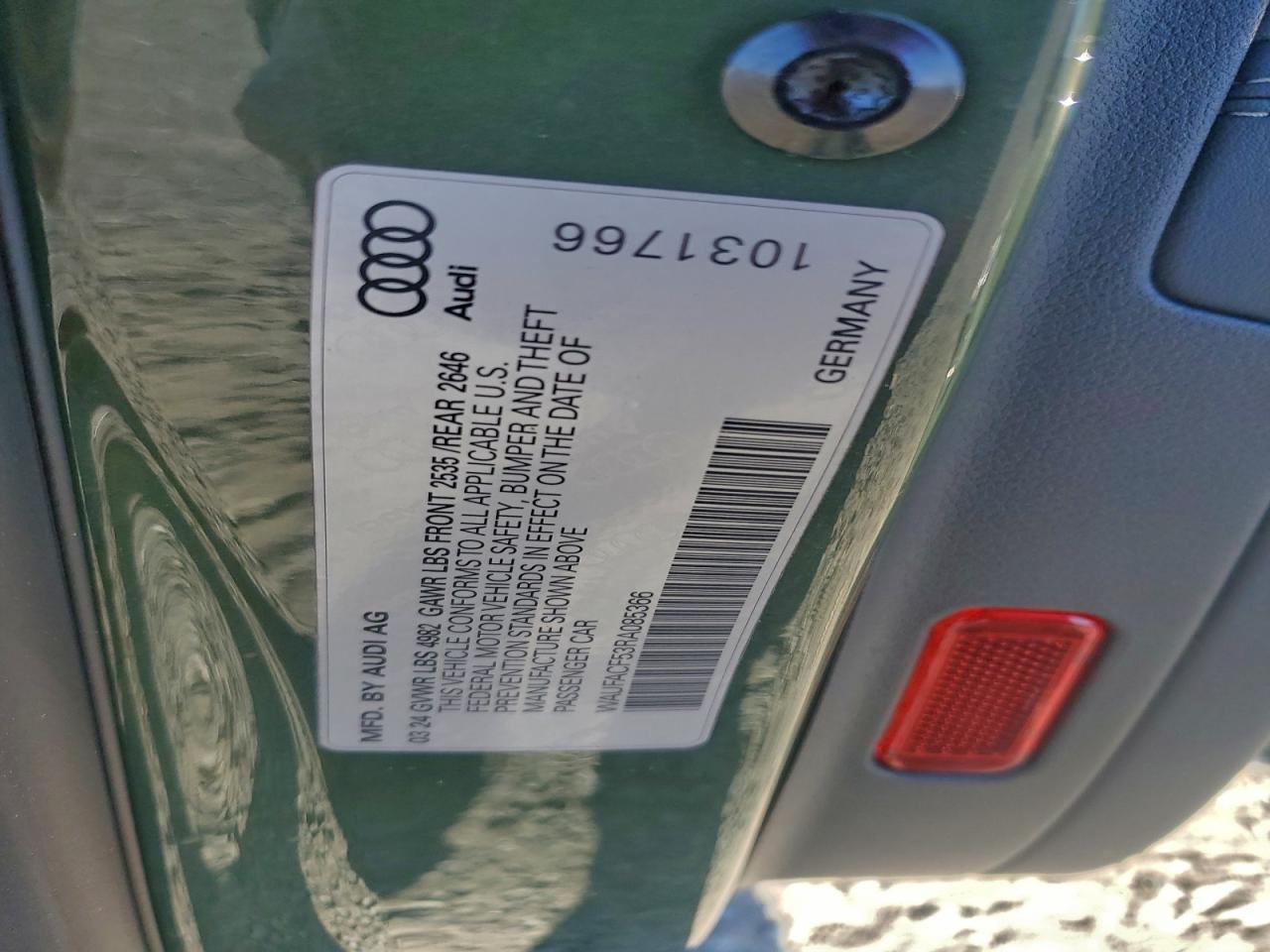 Lot #3318990310 2024 AUDI A5 PREMIUM