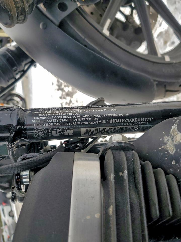 Lot #3317793149 2019 HARLEY-DAVIDSON XL883 N