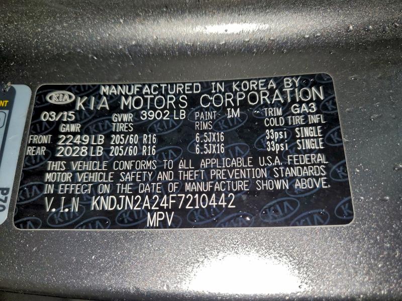 2015 KIA SOUL #3302708049