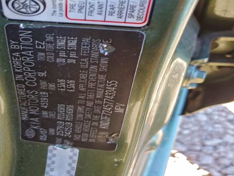 2007 KIA SPORTAGE L #3309799354