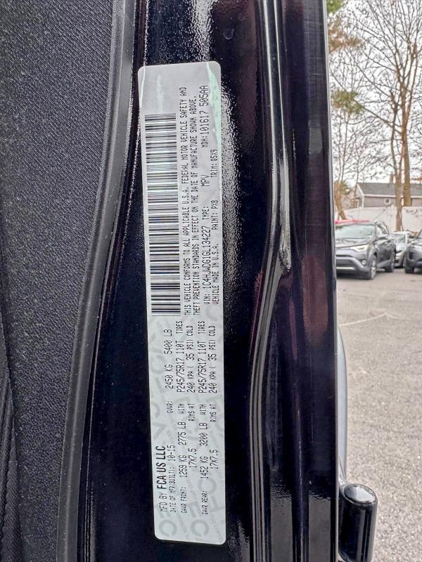 2016 JEEP WRANGLER U #3308237194