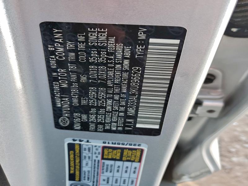 2019 HYUNDAI TUCSON LIM #3303847575