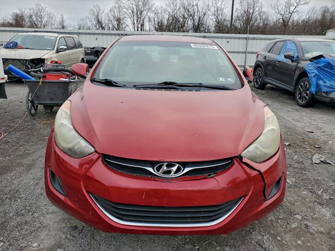 Lot #3311696275 2012 HYUNDAI ELANTRA GL
