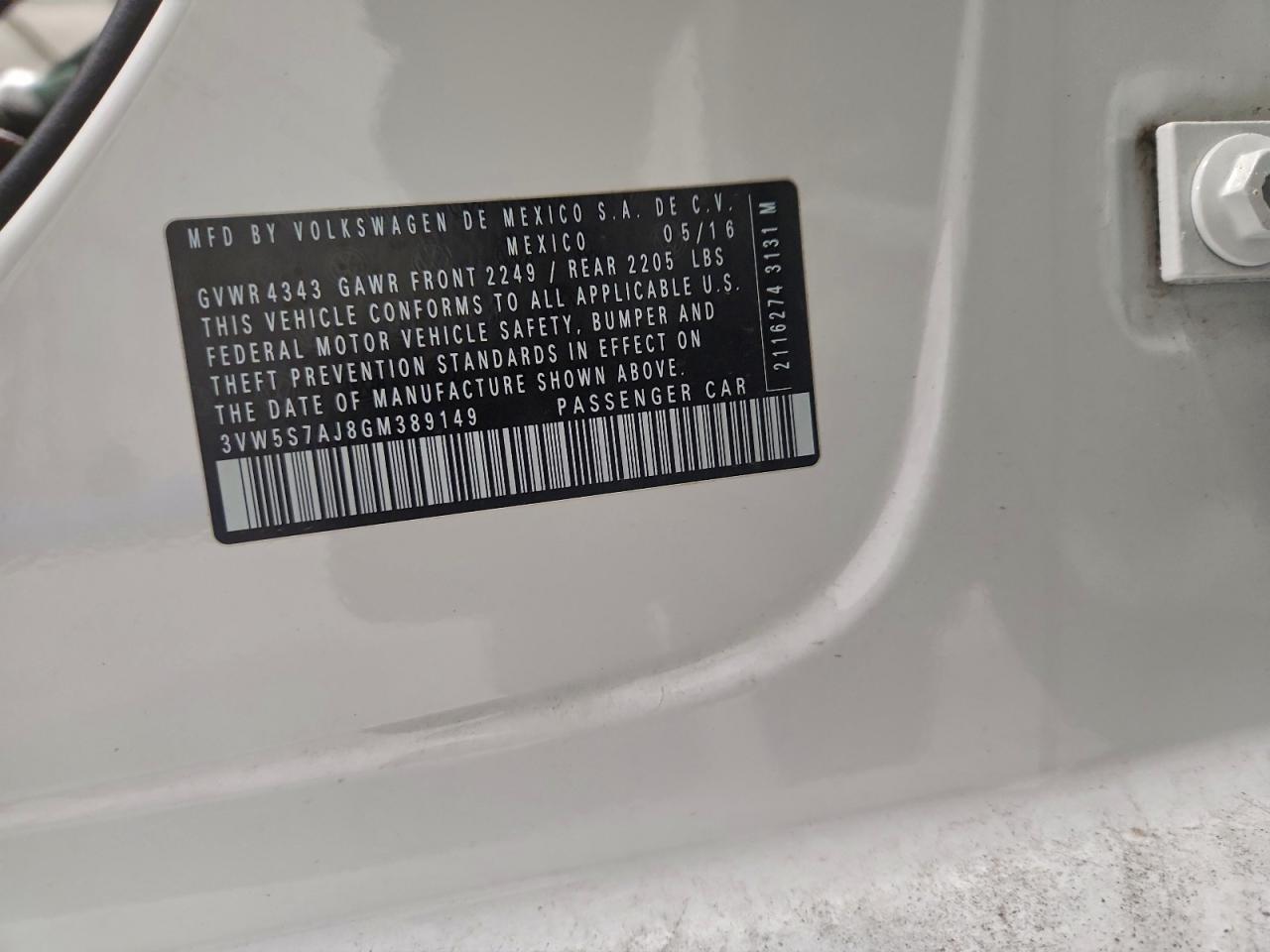 VOLKSWAGEN JETTA GLI