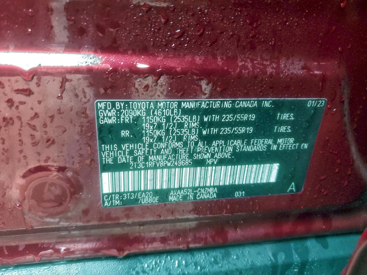 TOYOTA RAV4 XLE PREMIUM