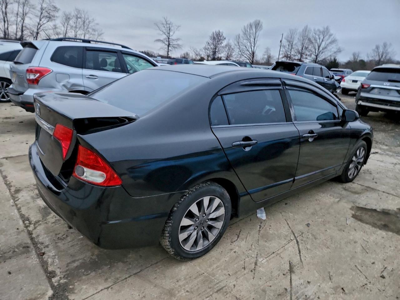 Lot #3317782099 2009 HONDA CIVIC EX