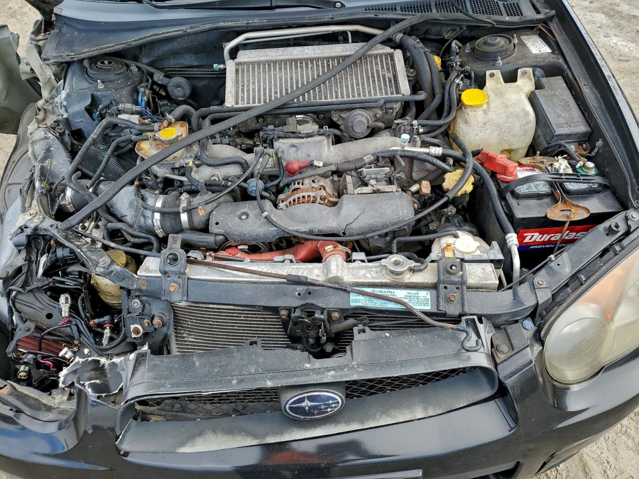 Lot #3311718247 2004 SUBARU IMPREZA WR