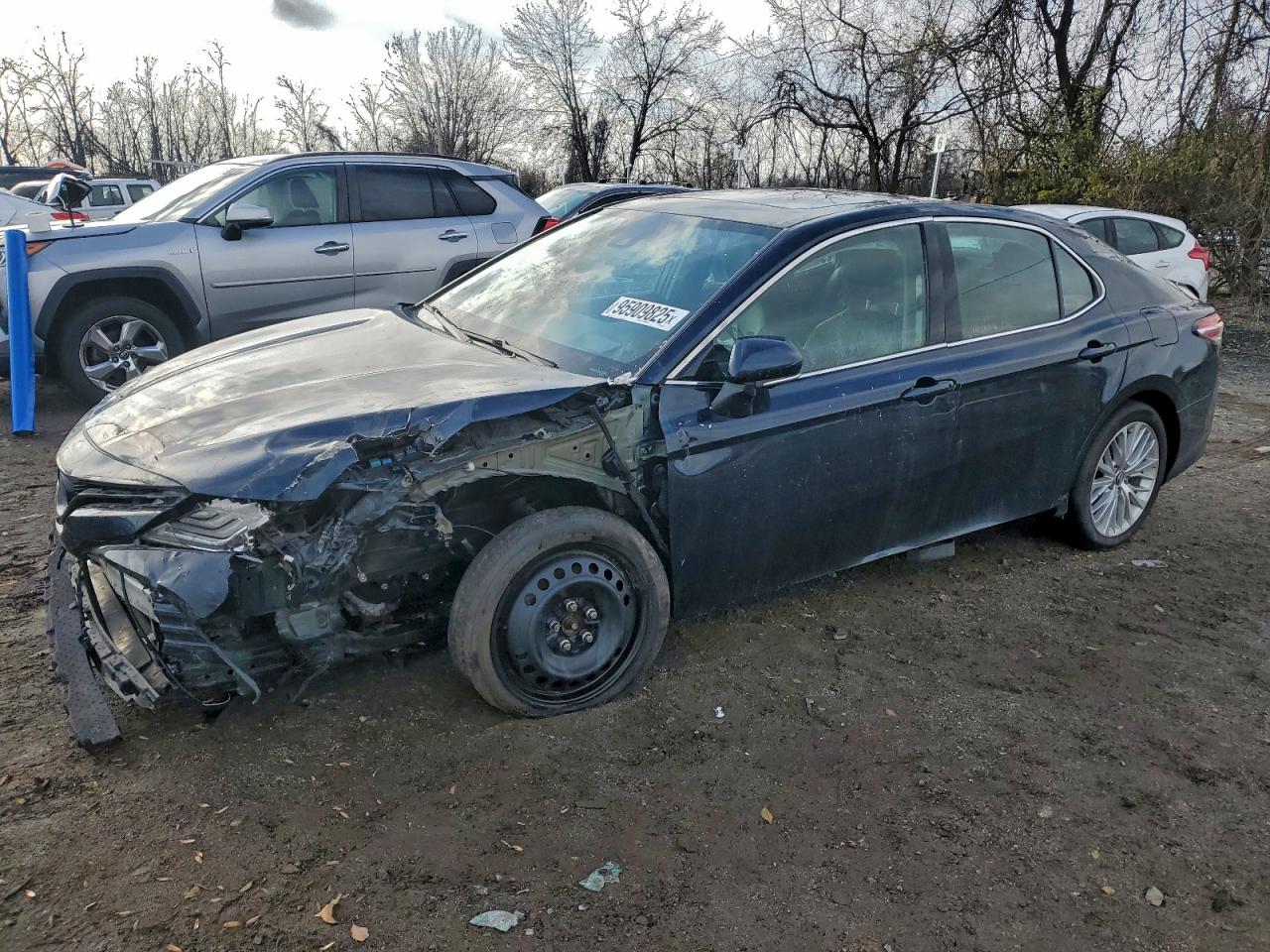 Lot #3309627113 2020 TOYOTA CAMRY XLE