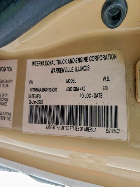2006 INTERNATIONAL 4000 4300 #3310328959