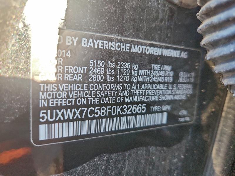 2015 BMW X3 XDRIVE3 #3315826354