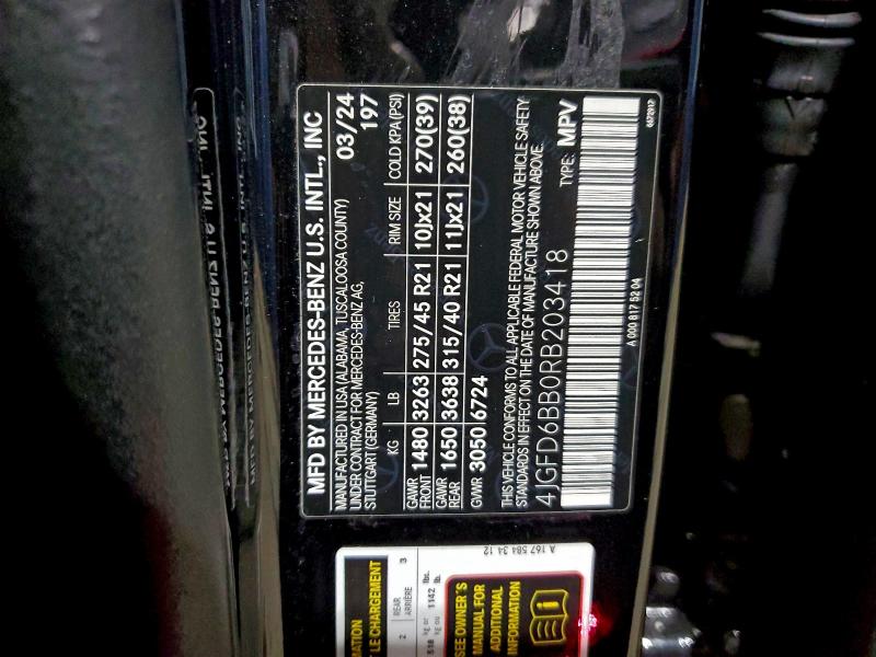 2024 MERCEDES-BENZ GLE COUPE #3304547483