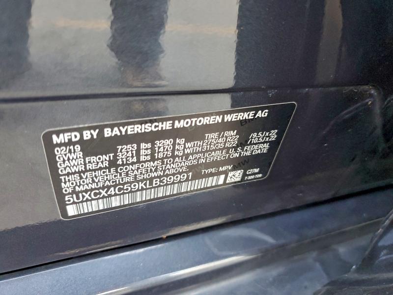 2019 BMW X7 XDRIVE5 #3304503444