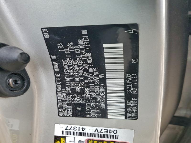 2009 TOYOTA SIENNA XLE #3312697211