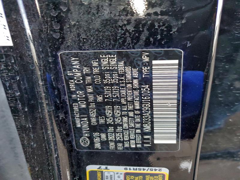 2016 HYUNDAI TUCSON LIM #3302861891