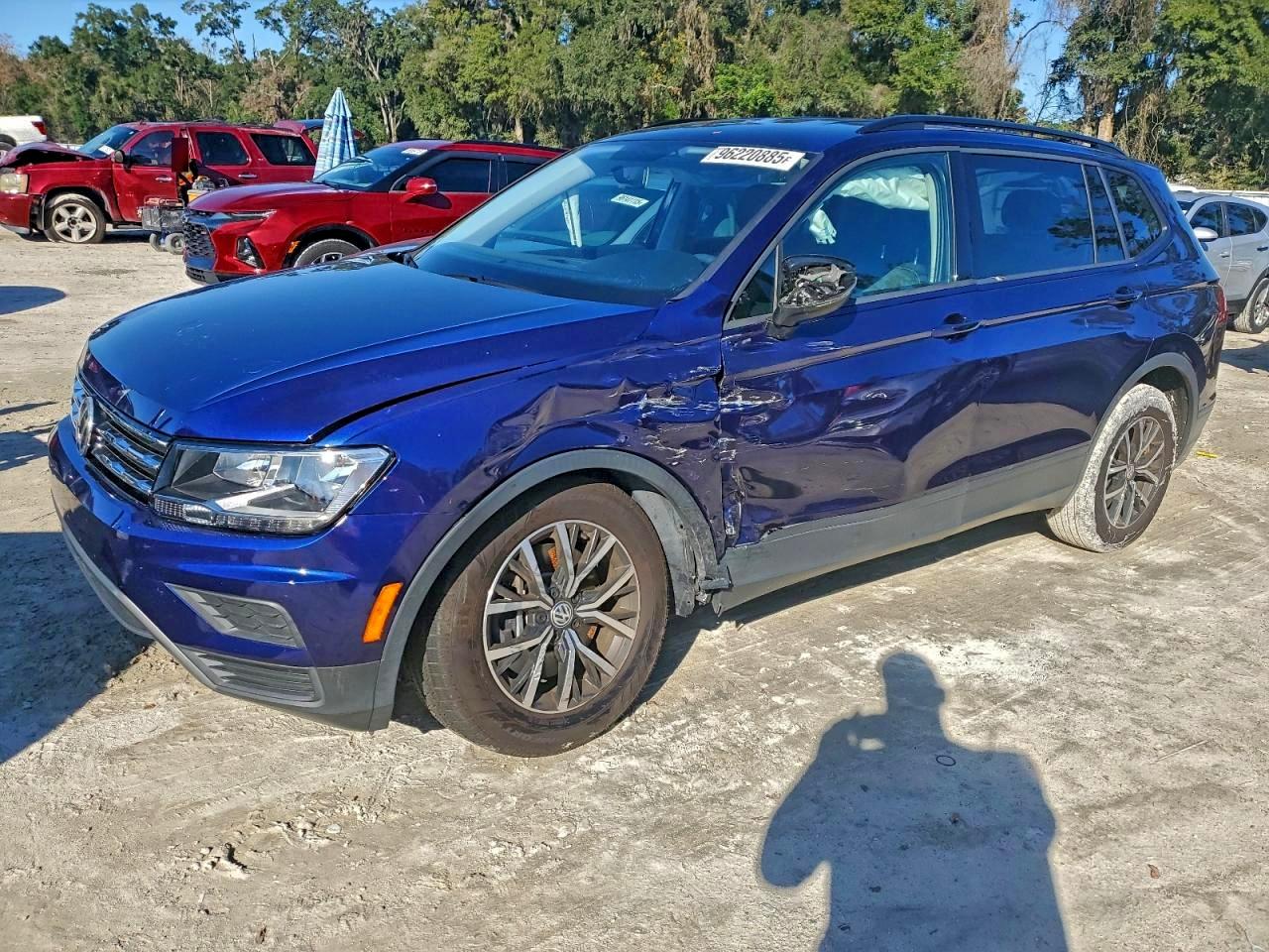 Lot #3315952080 2021 VOLKSWAGEN TIGUAN S